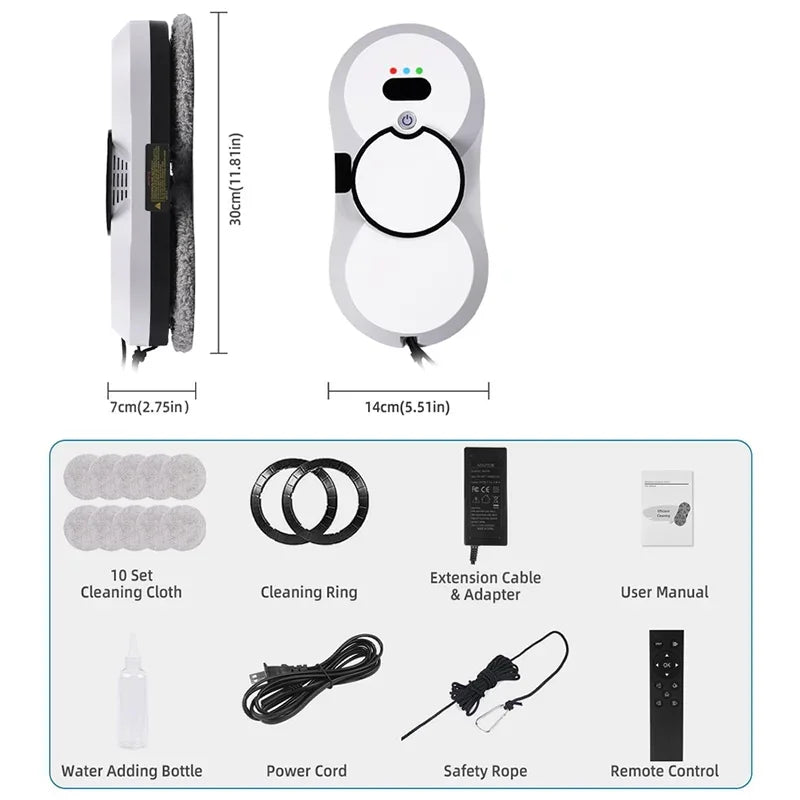 GlideBot™ — Robot Window Cleaner