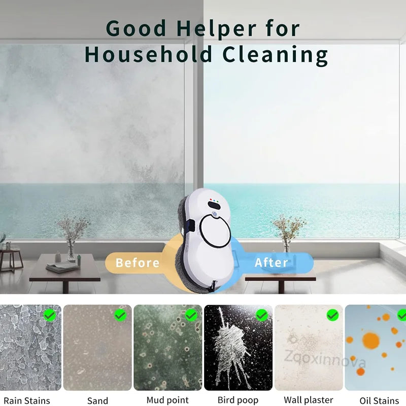 GlideBot™ — Robot Window Cleaner