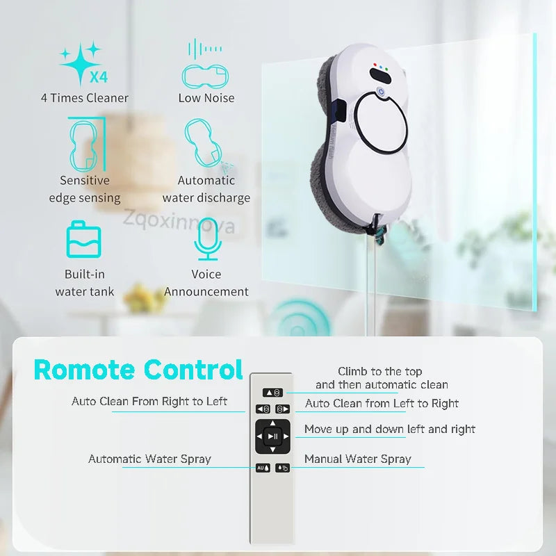 GlideBot™ — Robot Window Cleaner