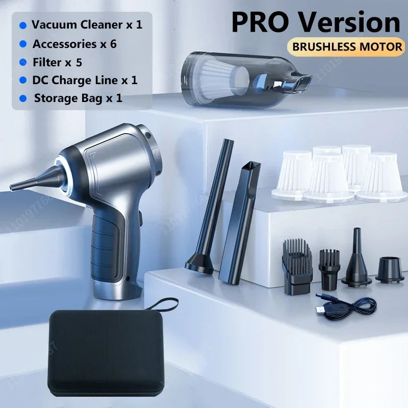 DustAway™ Pro — Cordless Handheld Vacuum