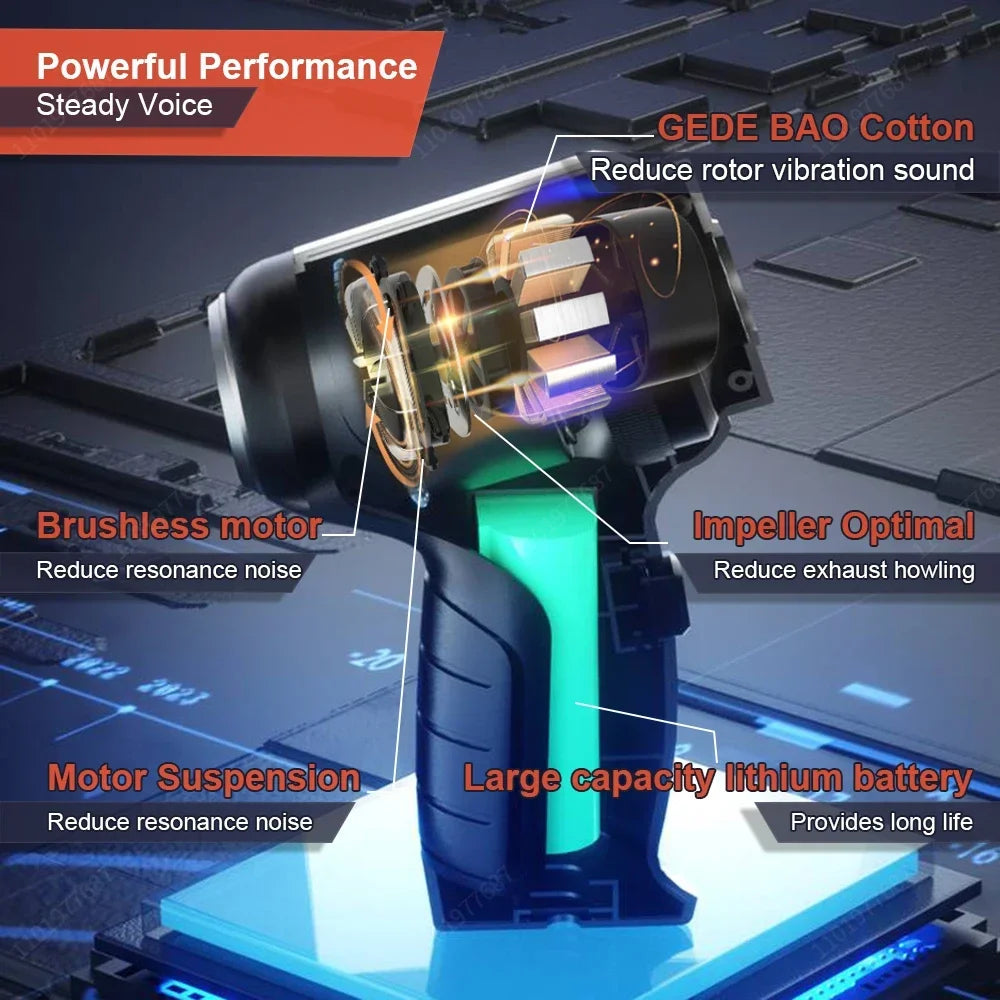 DustAway™ Pro — Cordless Handheld Vacuum