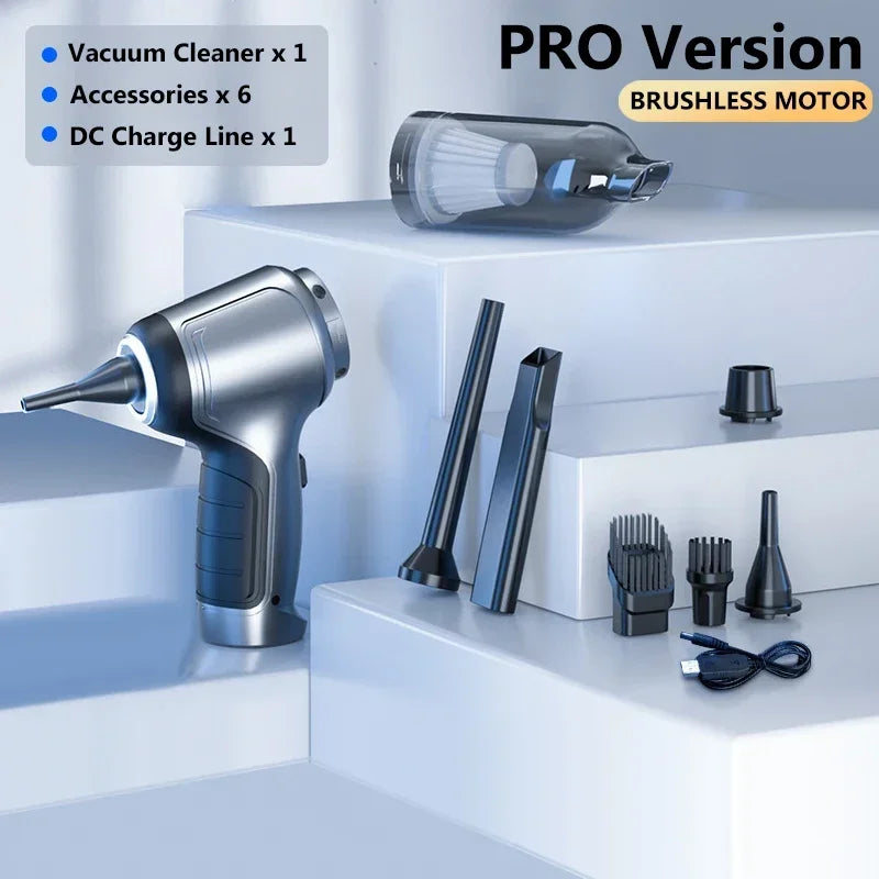 DustAway™ Pro — Cordless Handheld Vacuum