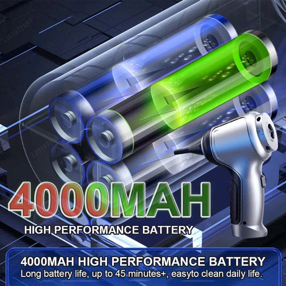 DustAway™ Pro — Cordless Handheld Vacuum