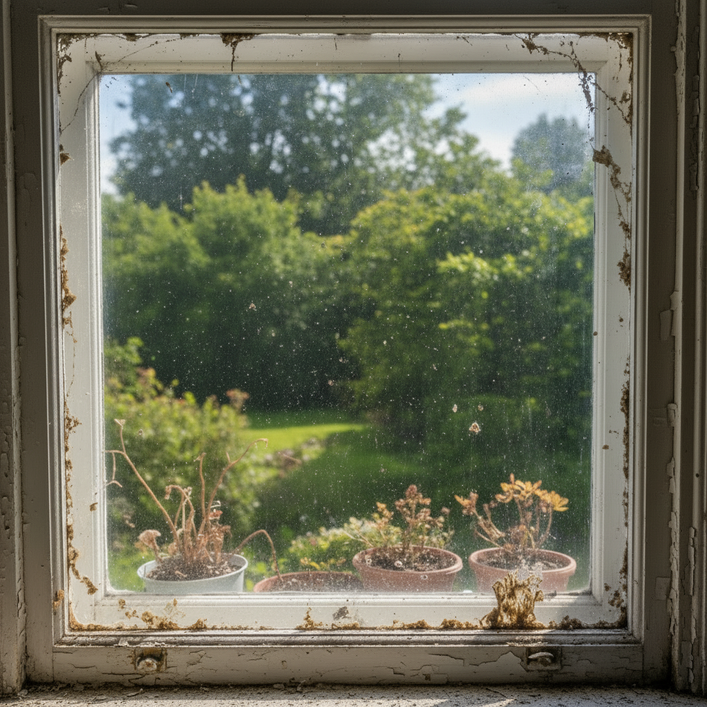 After — Sparkling Clean Window