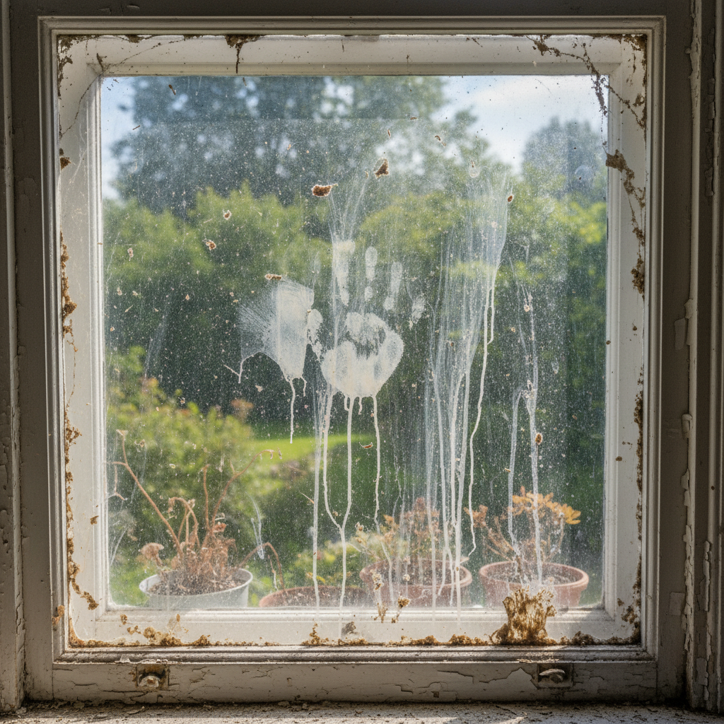 Before — Dirty Window